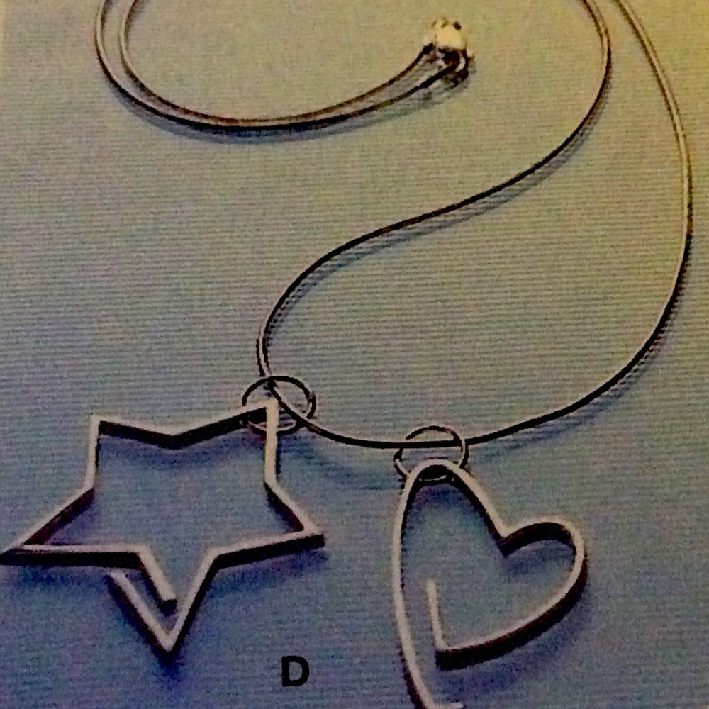 “Celestial Sentiment” Sterling Silver Necklace Set - image 1